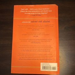 Never Eat Alone by Keith Ferrazzi & Tahl Raz Hardcover Networking Book