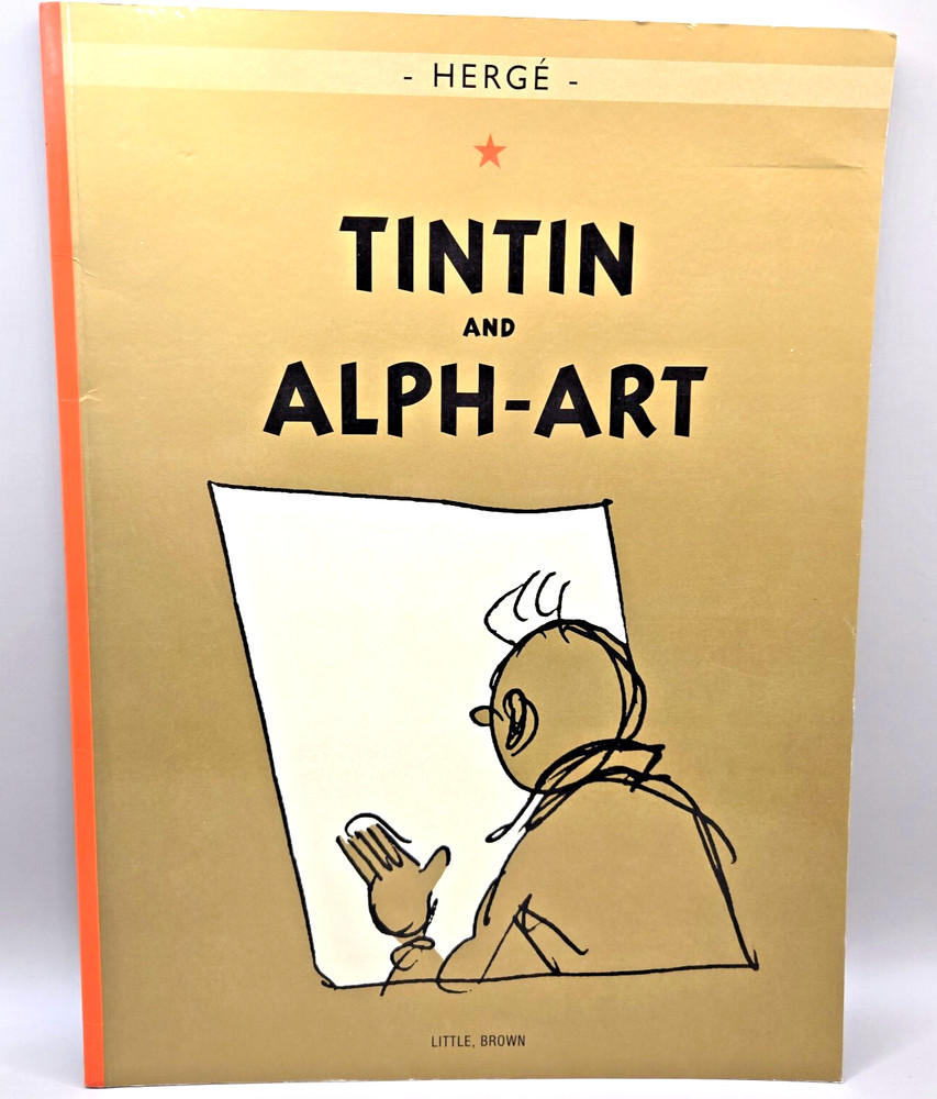 TinTin and Alph-Art – Herge (2004) Paperback Artist Sketches Adventures