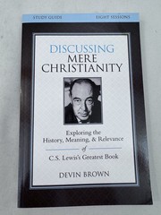 Pair Of Books C S Lewis Mere Christianity & Discussing Mere Christianity Guide