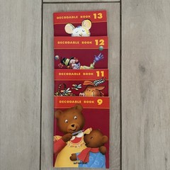 Harcourt Decodable Books Set 9 11 12 13 Early Reader Phonics Softcover Lot Learn