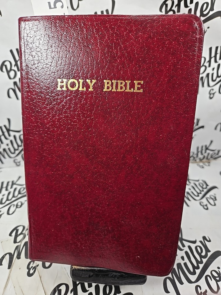 Holy Bible KJW New King James Version Old and New Testaments Bonded Leather RED