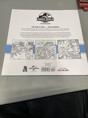 Jurassic World Adult Coloring Book by N. B. C. NBC Universal (2019, Trade…
