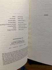 Lot 6 Poetry Magazine: April 2008 2010; Sept 2015; May 2016; Jan 2018; July 2022