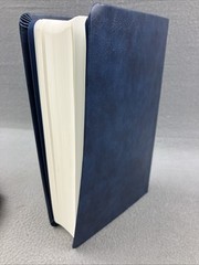 KJV Reference Bible Thomas Nelson Giant Print Red Letter Navy Leathersoft