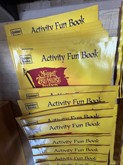 Lot of 103 Muppet Treasure Island Activity Fun Book McDonalds 1996 Happy Meal