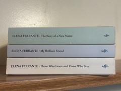 Elena Ferrante Book Lot: Neapolitan Novels Series Europa Editions #1-3 NICE!