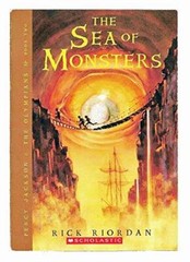 The Sea of Monsters – Paperback By Rick Riordan – GOOD