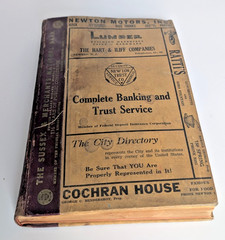 Polk’s Newton NJ Directory 1954 Sussex County New Jersey City Directory