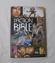 The Action Bible God’s Redemptive Story Illust Sergio Cariello 2020 *1st Edition