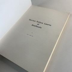 Buxton Forbes Laurie Of Southcote Nick Vine Ball Rate Copy 1976. Copy 283 Of 450