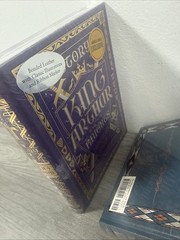 Set of 5 Bonded Leather Children Boys Hardcover Books Arthur Holmes Greek etc