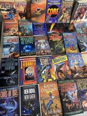 5 Pounds Assorted Science Fiction Paperback Books Mass Market Various Good