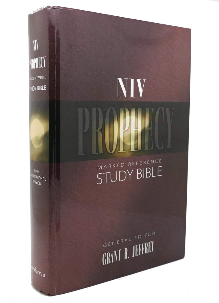 NIV Prophecy Marked Reference Study Bible – Hardcover