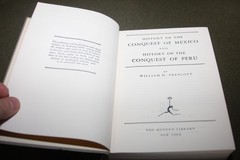The Conquest of Mexico / Conquest of Peru by William H. Prescott HC