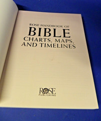 Rose Handbook Of Bible Charts, Maps, And Timelines Full Color Bible Maps New