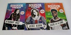 Stranger Things Boxed Set, Books 1-3: Runaway Max, Rebel Robin, and Lucas