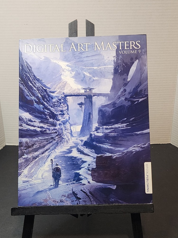 Digital Art Masters: Volume 9 ( 2014 3DTotal Publishing ) Softcover Book, *VGC*