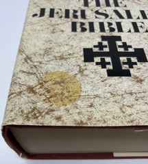 The Old Testament of the Jerusalem Bible 1966 Hardcover Book Doubleday Jones