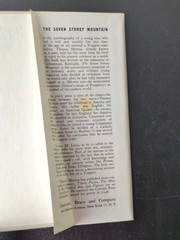 The Seven Storey Mountain by Thomas Merton 1948 First Edition Harcourt Hardcover