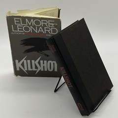 Killshot by Elmore Leonard 1989 HCDJ Book Club Edition