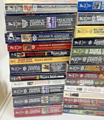 Lot of 56 – J.A. William W. Johnstone Western Books mixed set mountain man