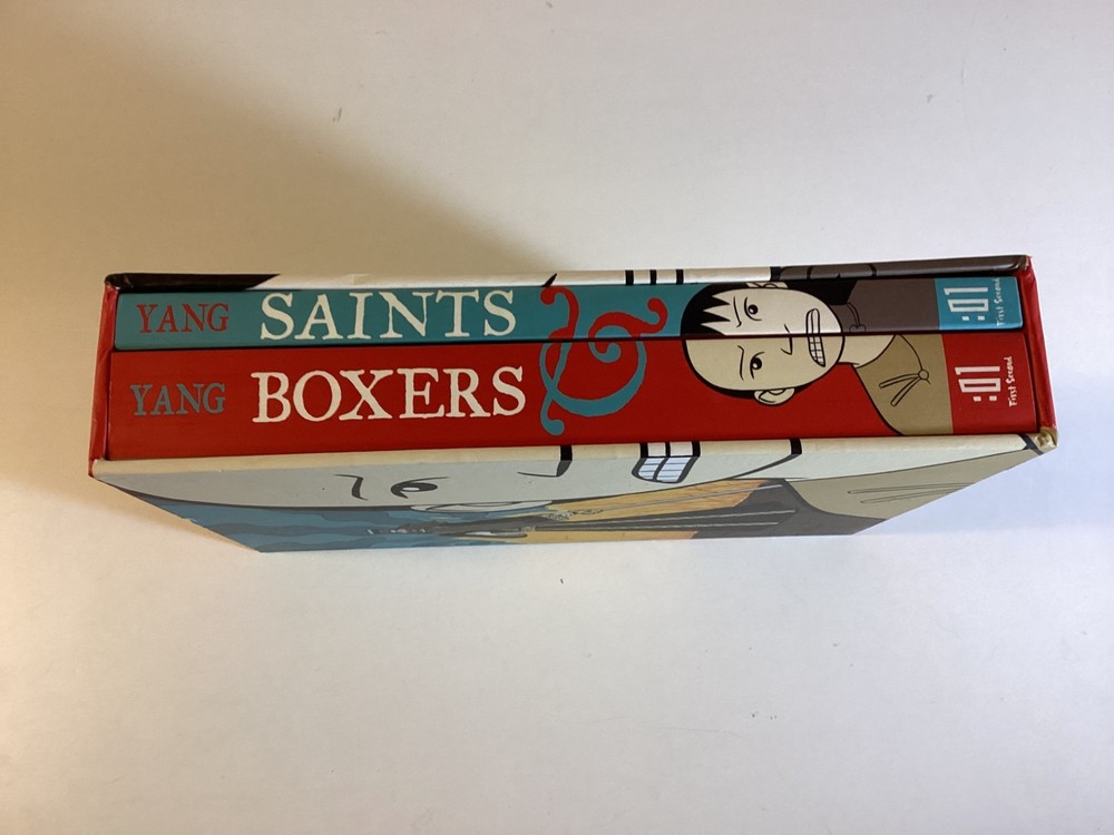 Gene Luen Yang: Boxers & Saints Boxed Set – Paperback – VERY GOOD -Free Shipping