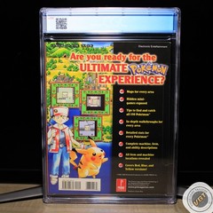 CGC 9.4 – Pokemon Yellow: Prima’s Official Strategy Guide [ w/ Poster] 1999 NEW!