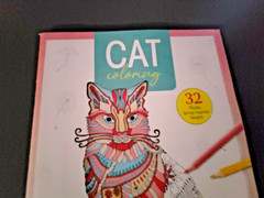 Cat Coloring -32 Spring-Inspired Designs-Relaxing & Inspirational Adult Coloring