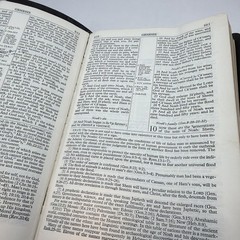New Scofield Concordance Bible Oxford 1967 Black Morocco Leather King James KJV