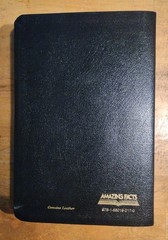 The Holy Bible Prophecy Study Edition. Nelson. 2008. Genuine Leather (8.5″ x 6″)