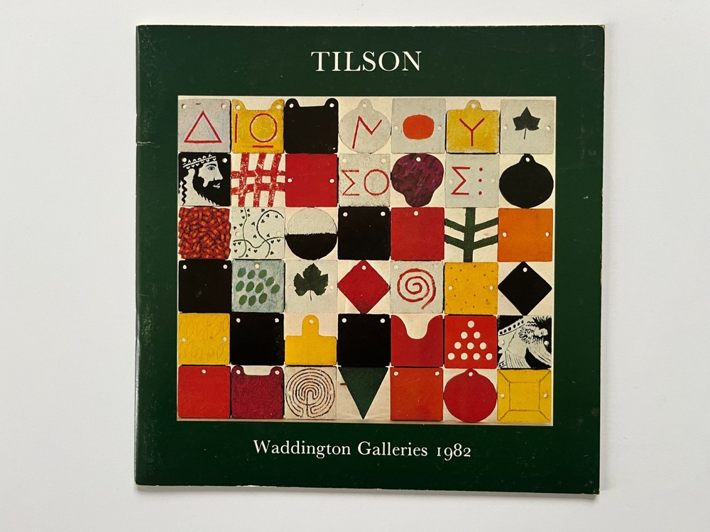 JOE TILSON – Recent Work 1980 – 82, Waddington Galleries, London exhibition art
