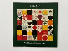 JOE TILSON – Recent Work 1980 – 82, Waddington Galleries, London exhibition art