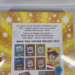 WHERE’S WALDO? THE SUPER SIX! Martin Handford Six Books Poster And Puzzle New