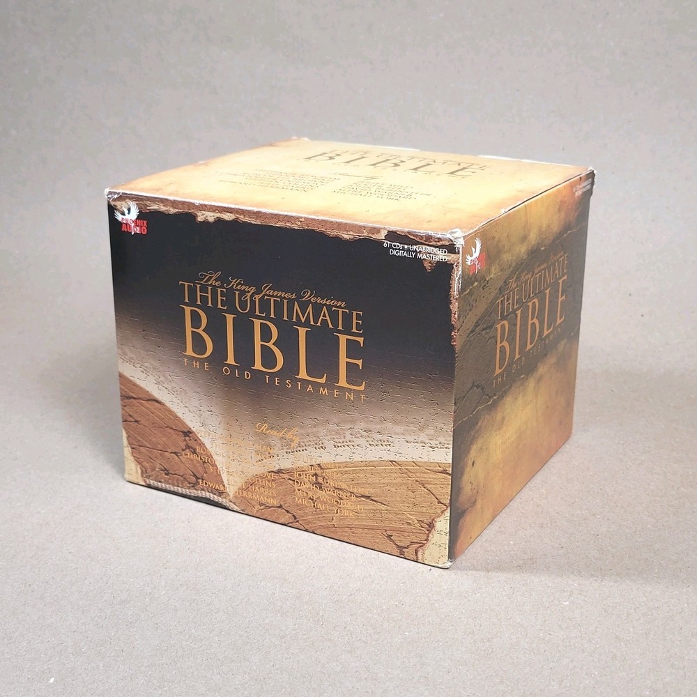 The Ultimate Bible The Old Testament KJV Audio CD Audiobook Unabridged Complete