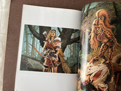 THE ART OF CLYDE CALDWELL 1984 128 PAGES VERY NICE SHAPE BEAUTIFUL BOOK