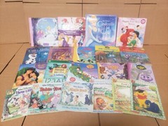 Lot of 15 Walt Disney Popular Cartoon Children Picture Kids Books – MIX UNSORTED