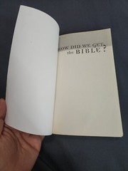 Value Bks.: How Did We Get the Bible? by Tracy Macon Sumner (2009, Trade…
