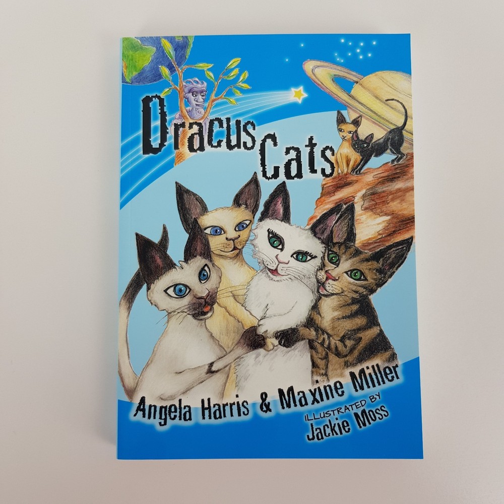 Dracus Cats By Angela Harris & Maxine Miller Children’s Story 8-10 Years
