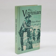 The Virginian By Owen Wister Hardcover Western Novel Perma-Bound Edition