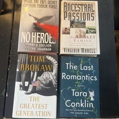 Quick Sale – Bulk Book Lot of 4 – Various Titles See Photo for Condition (B5)