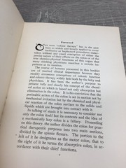 Lectures on Colonic Therapy O. Boto Schellberg 1930 Medical Health RARE