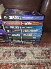 Lot of 46 Star Trek The Next Generation Numbered Books Most Unread/1st Printings
