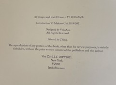 Lauren YS Dream Logic Paperback Art Book 2021 Von Zos RARE – SEE PHOTOS