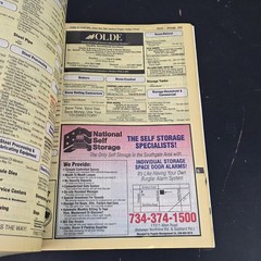 Detroit Downriver Area-Wide Telephone Directory 1998-99 TDI Talking Phone Book