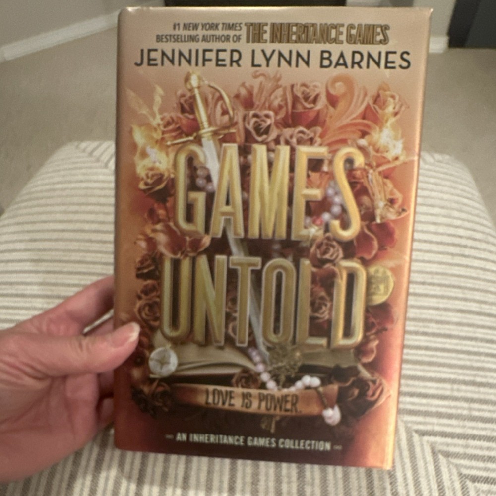 Games Untold Inheritance Games Series by Jennifer Lynn Barnes 1st/1st HCDJ