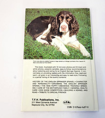 Vintage English Springer Spaniels Diane McCarty T.F.H. Purple HC Dog Care 1983