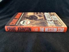 1st ed, 1st print! The Western Star by Craig Johnson 2017 HCDJ Very good +