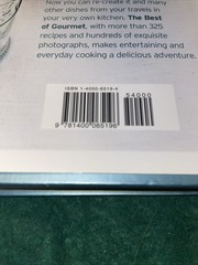 Tim’s Library of Cookbooks: The Best of Gourmet 2006