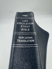 Tyndale Life Application Study Bible NLT New Living Translation Bonded Leather