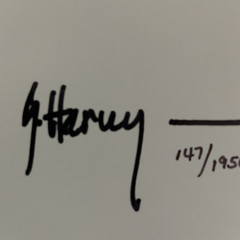 G. Harvey The City Series Collectors Ed Art Book Signed and Numbered 147/1950
